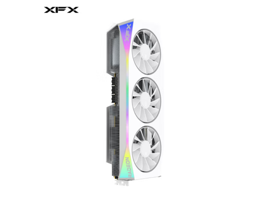 (XFX)AMD RADEON RX 9070 XT OC 16GB Mercury White -New and original